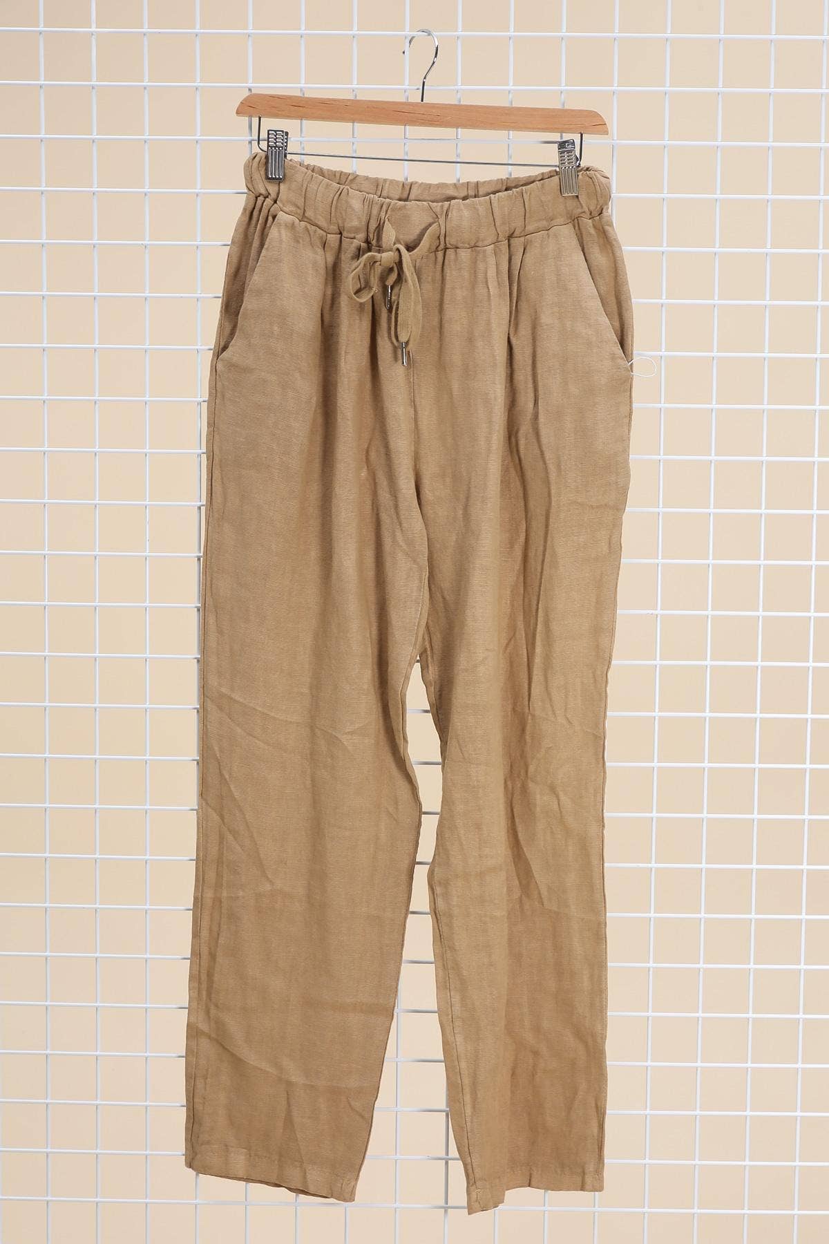 Made in Italy 100% Linen Pirate Pant