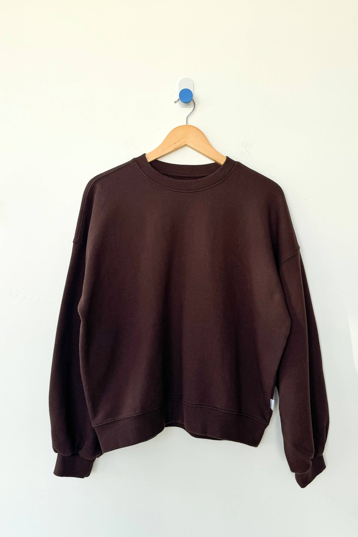 Le Bon Shoppe French Terry Core Sweatshirt - Chocolate