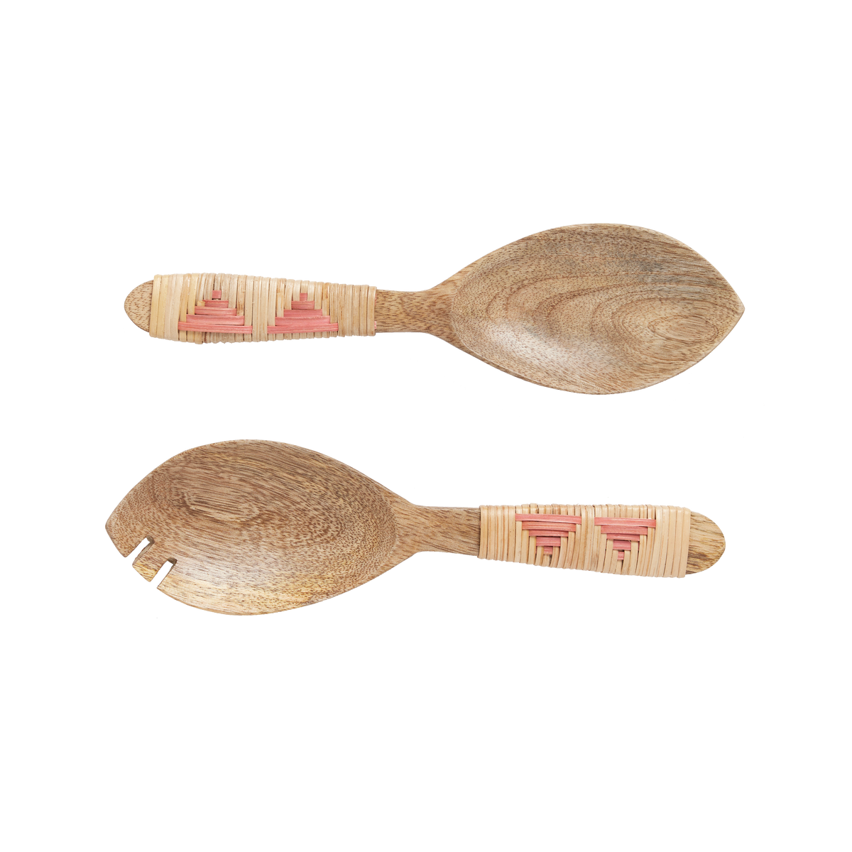 Bonheur du Jour Set of 2 Folk S serving utensils - Pink