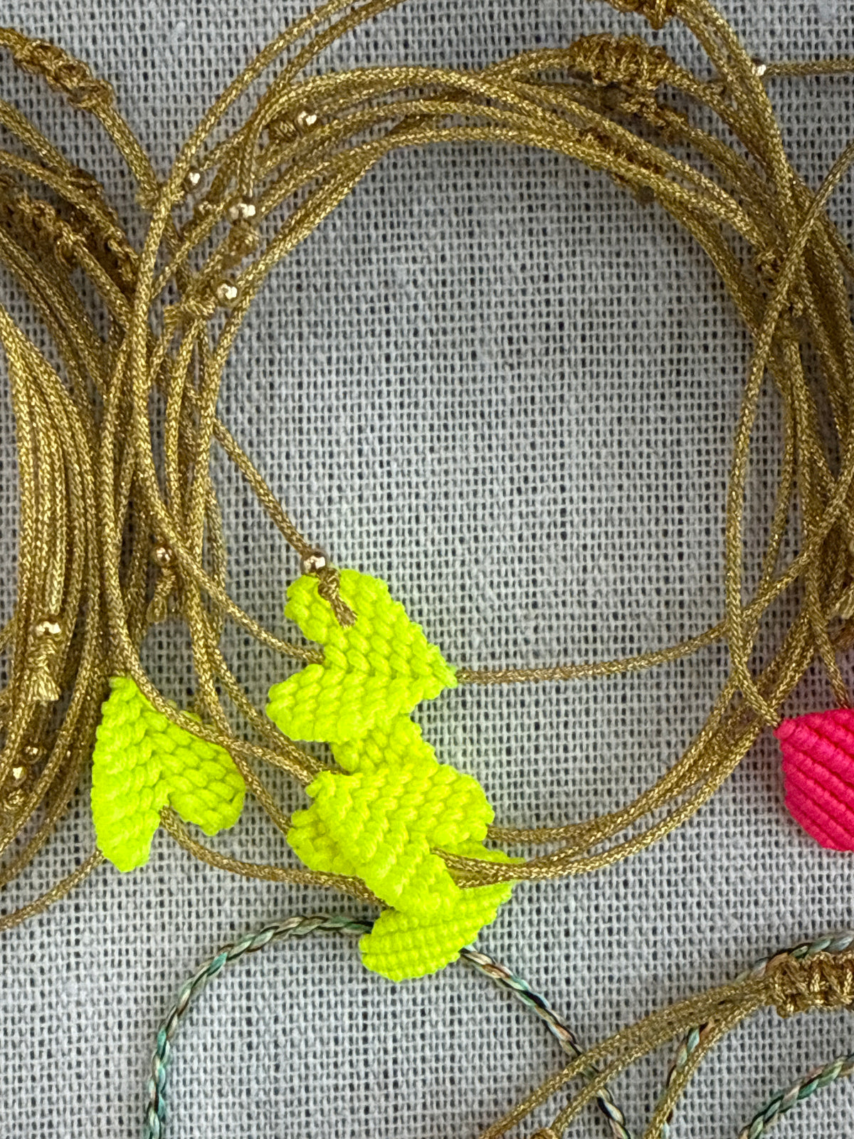 Gold Thread Bracelets