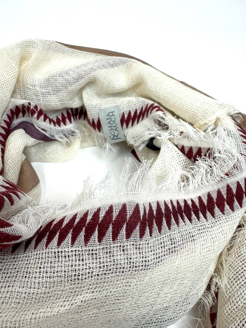 Schal &amp; Rauch Carmen scarf 100x180 / 85% cotton / 12% modal / 2% acrylic / 1% wool