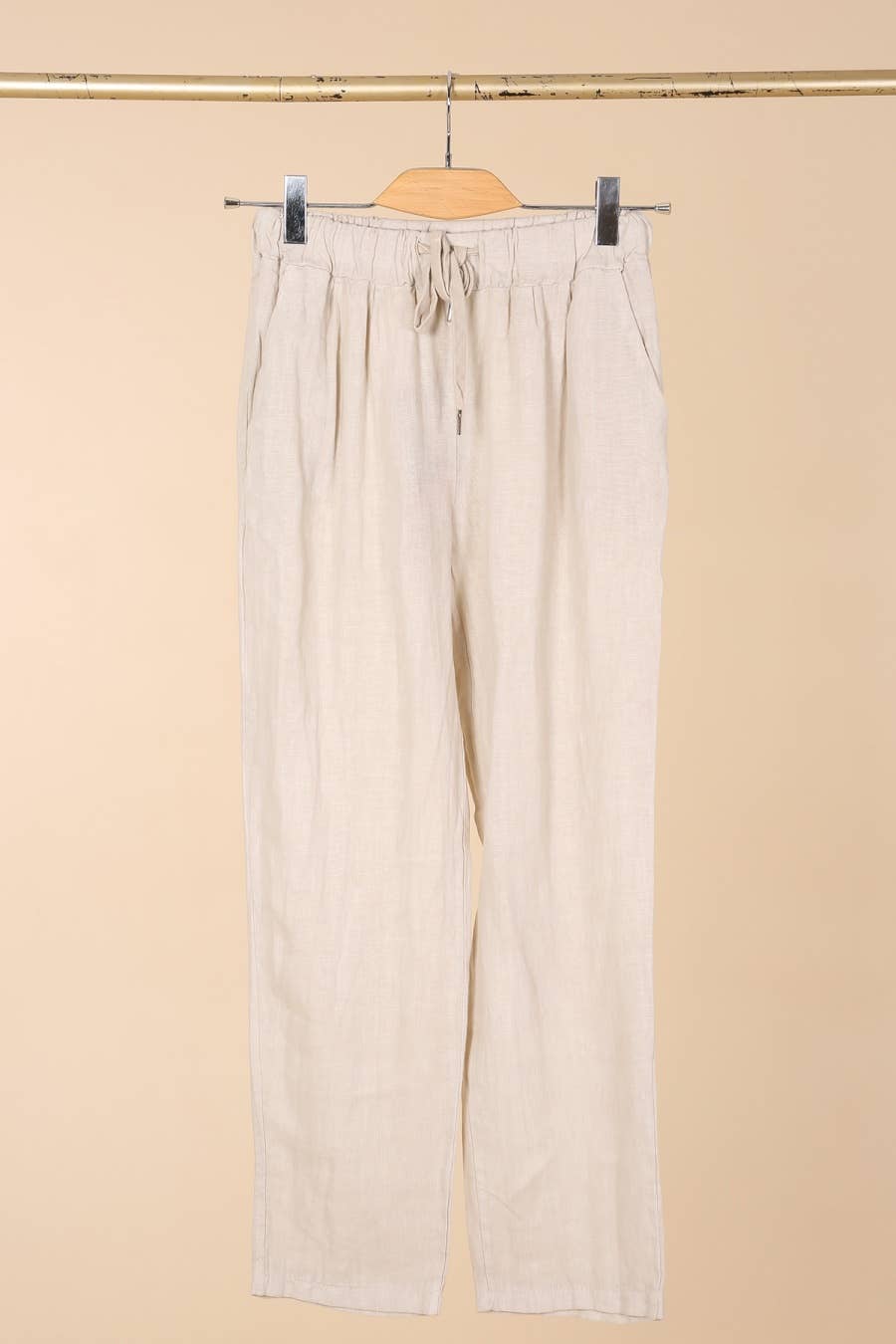 Made in Italy 100% Linen Pirate Pant