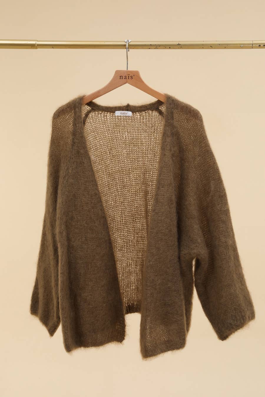 Nais Paris  KID MOHAIR CARDIGAN