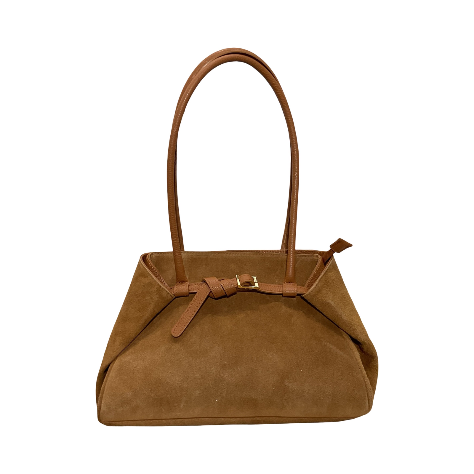 The Marley Leather shoulder bag - Camel