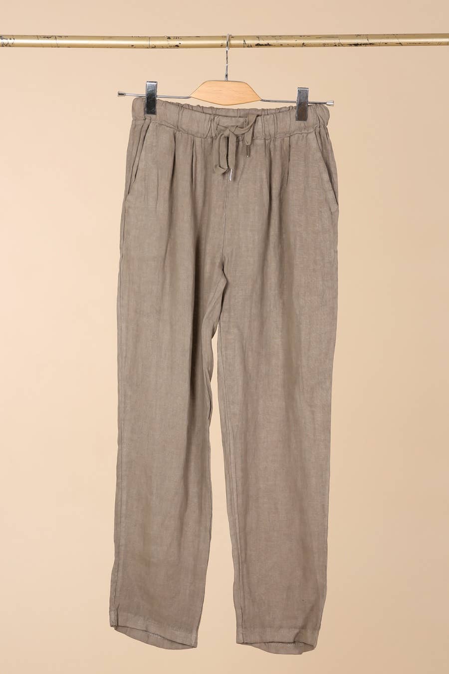 Made in Italy 100% Linen Pirate Pant