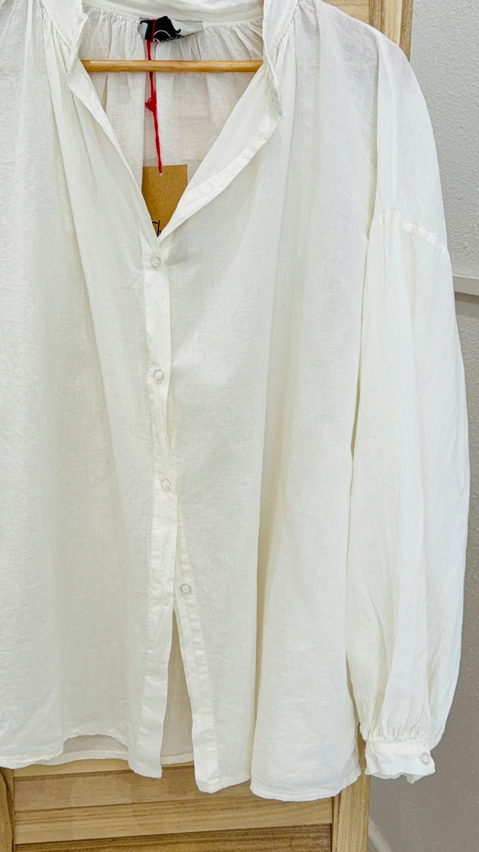 Johanna Cotton Blouse - Cream