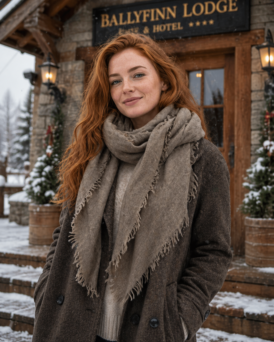 Schal&Rauch Eugenia scarf - Taupe (Arrival July 6)
