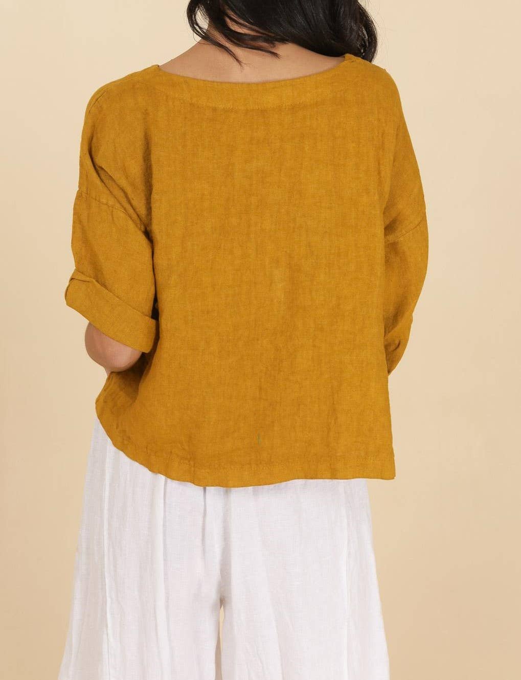 Made in Italy 100% Linen TEE