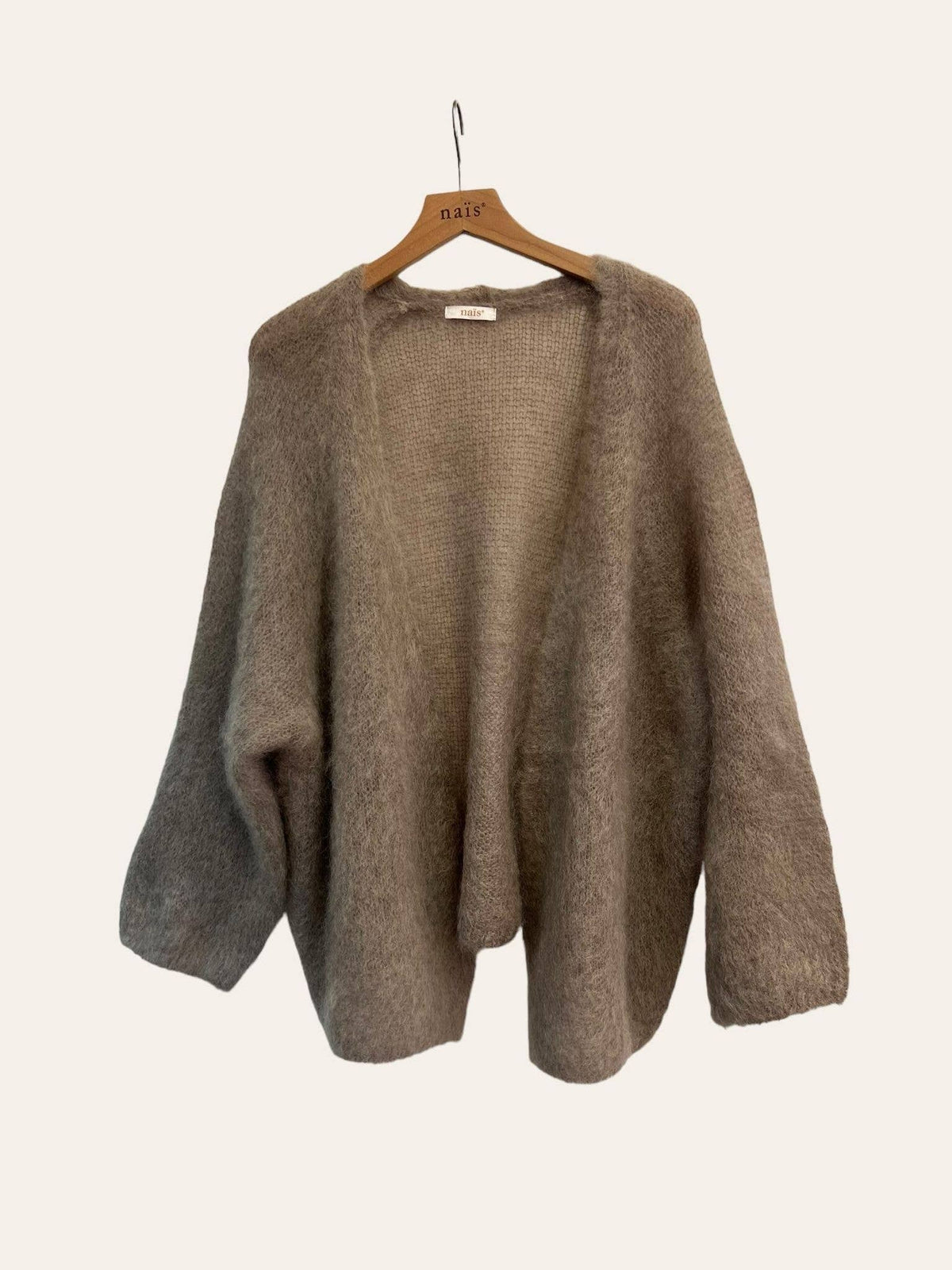 Nais Paris  KID MOHAIR CARDIGAN