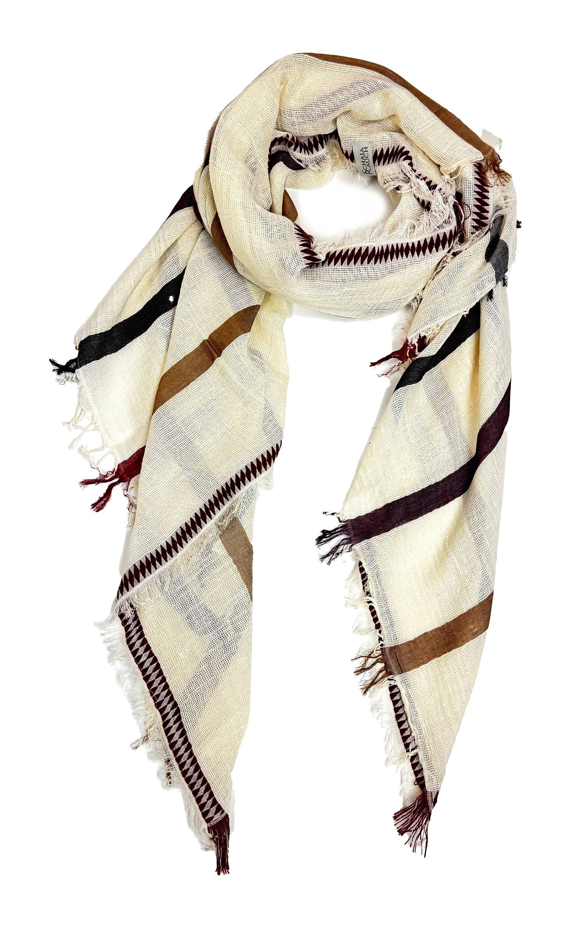 Schal &amp; Rauch Carmen scarf 100x180 / 85% cotton / 12% modal / 2% acrylic / 1% wool
