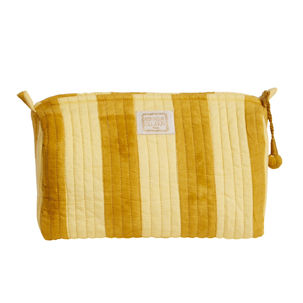 Bonheur du Jour Toiletry bag - Kiwi Stripes