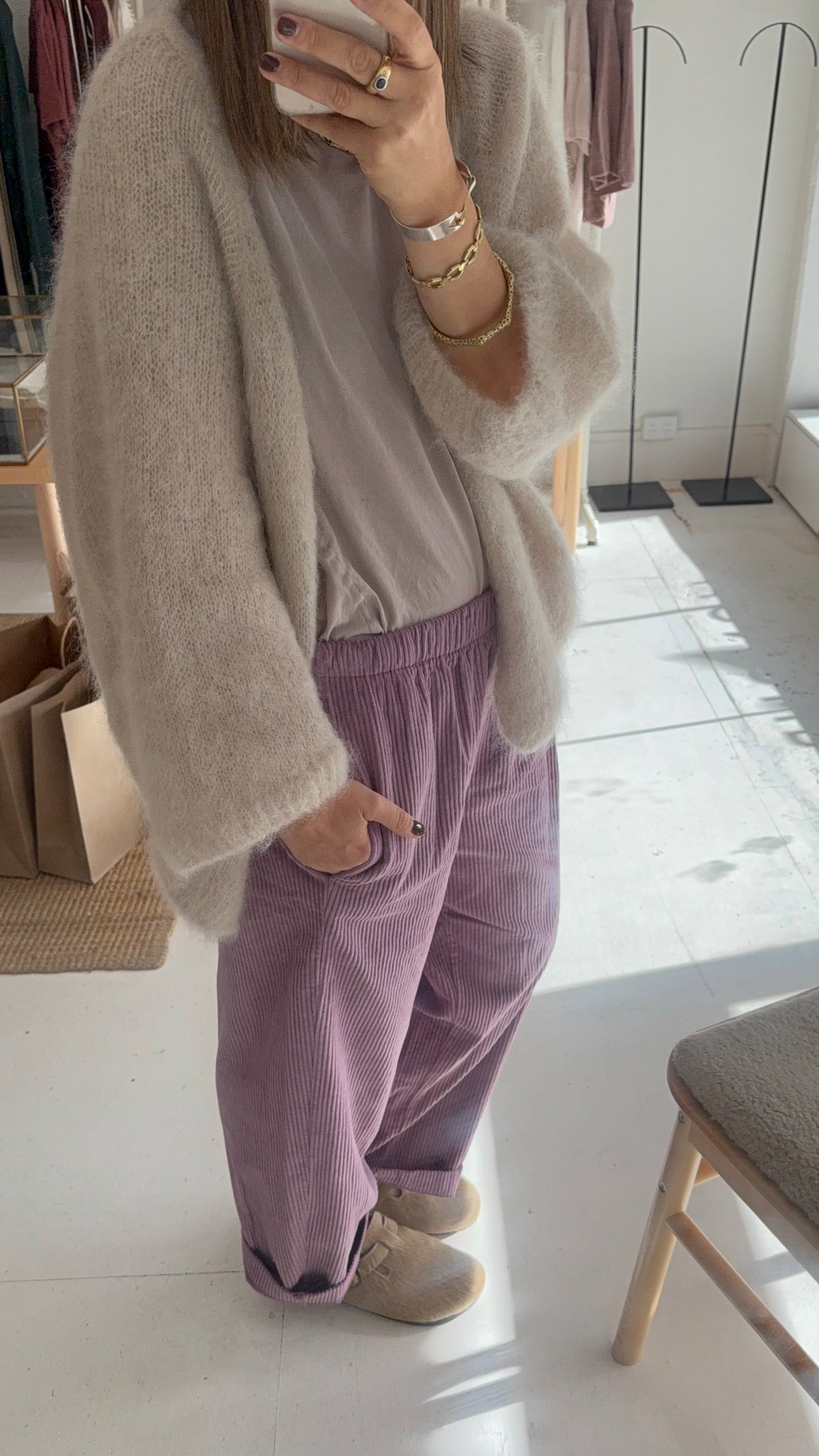 Johanna Major Cord pant- Pink