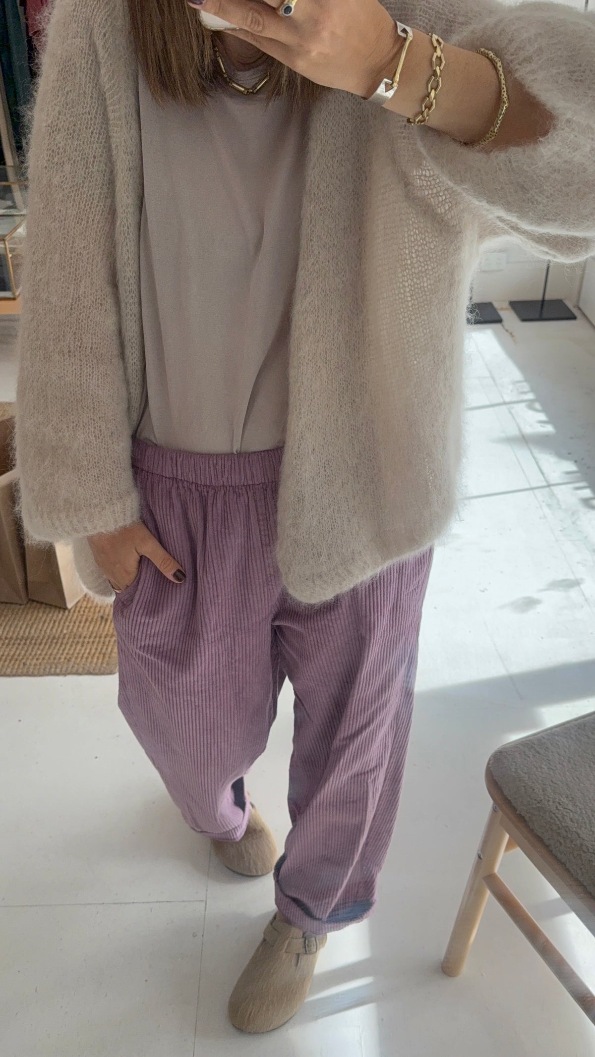 Johanna Major Cord pant- Pink