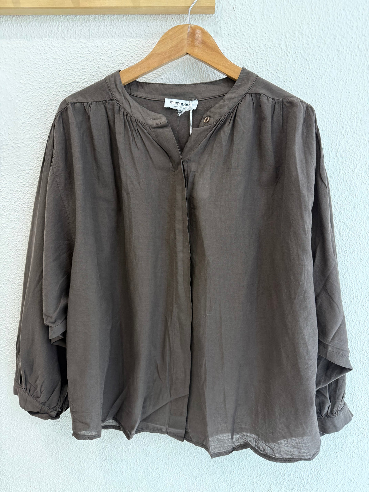 Mamapapa Capri Blouse - Chocolate