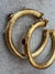 Gas Bijoux Stone Hoops