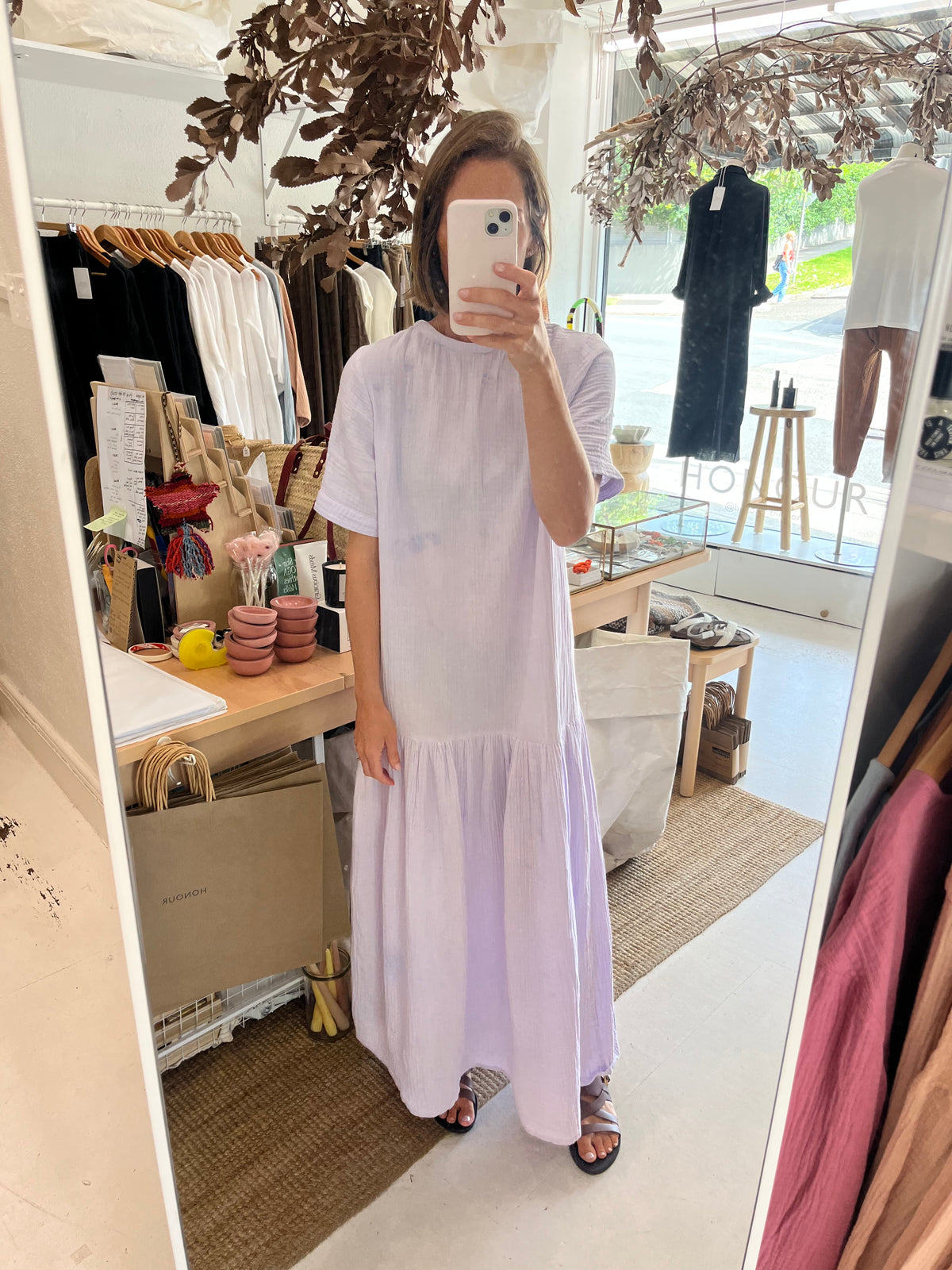 Play Smart custom Lilac Tie Dye Maxi Dress- SMALL