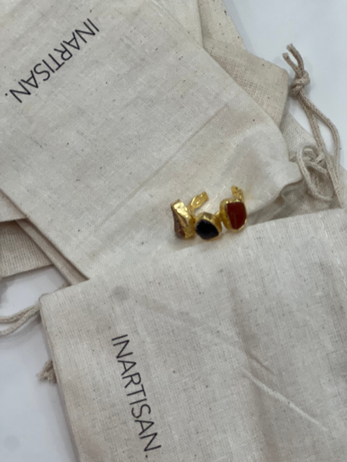 Inartisan Doria Triple Stone Ring