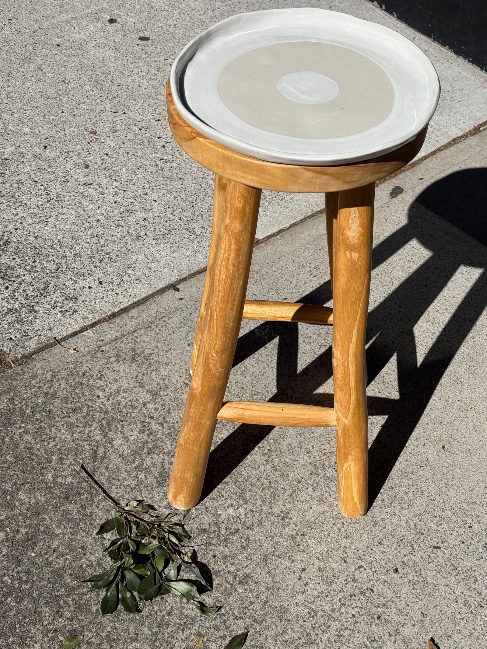Bondi Ev Small Platter - White