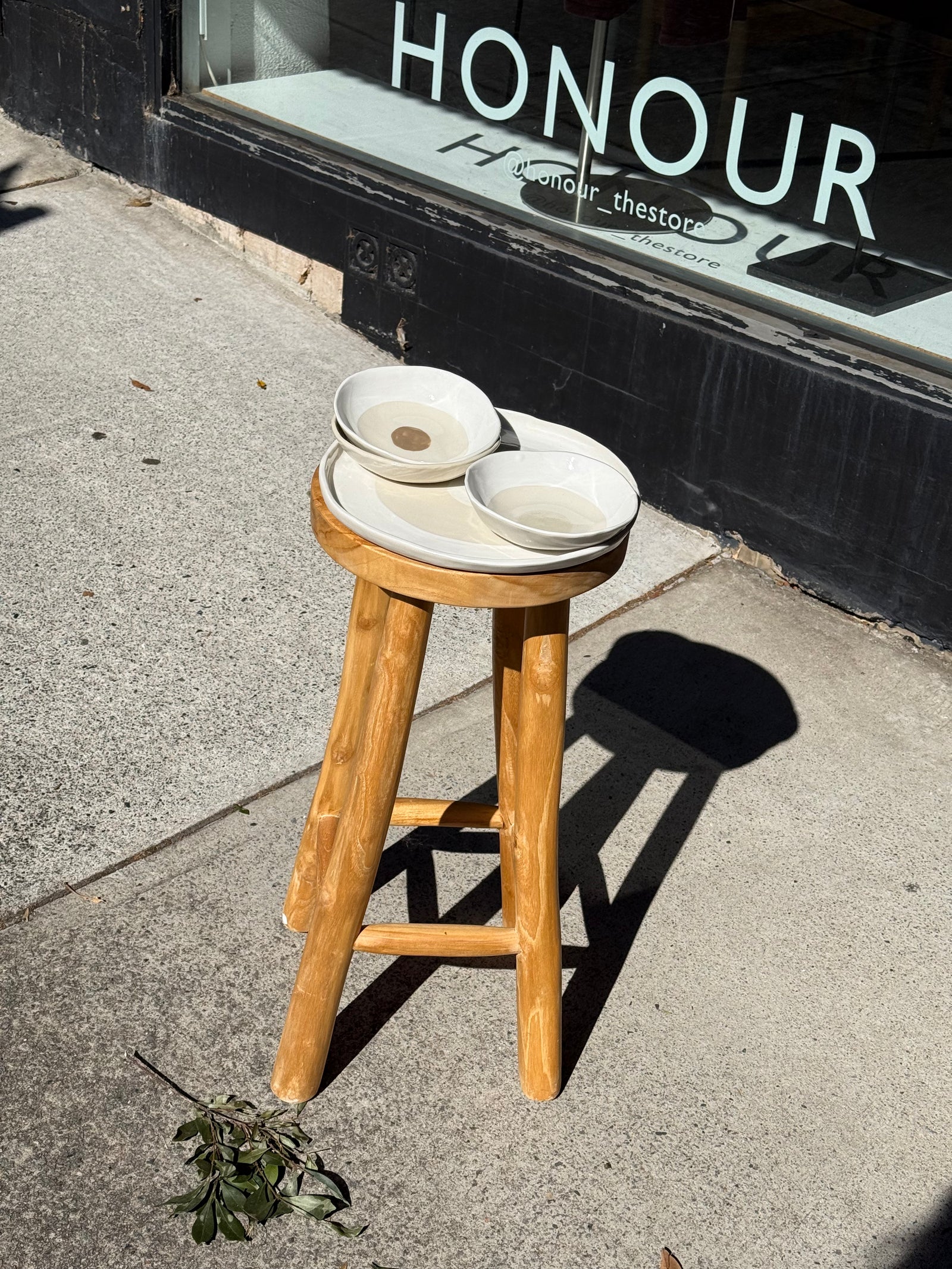 Bondi Ev Small Platter - White