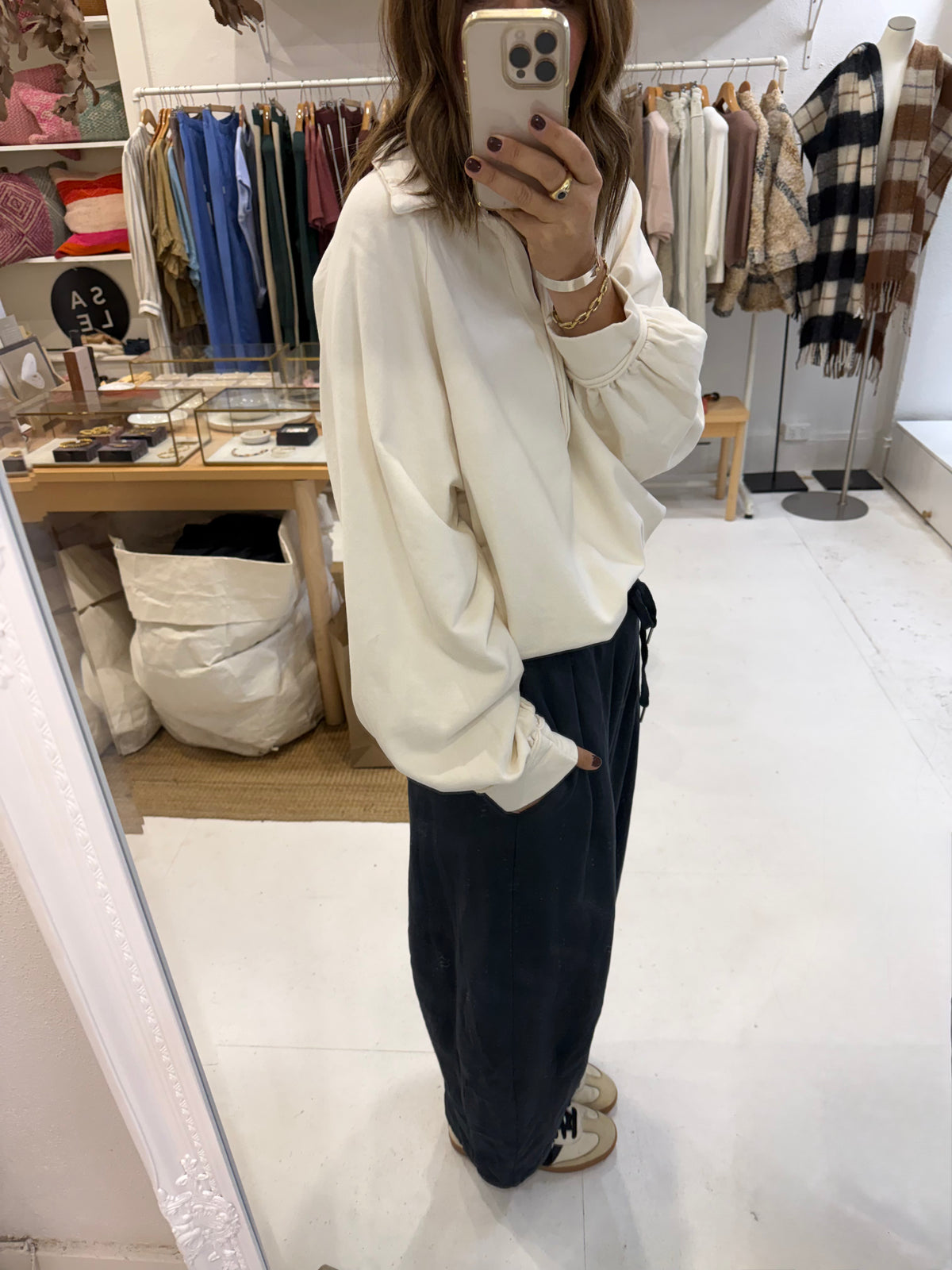Made in Italy Big City Pant- Navy