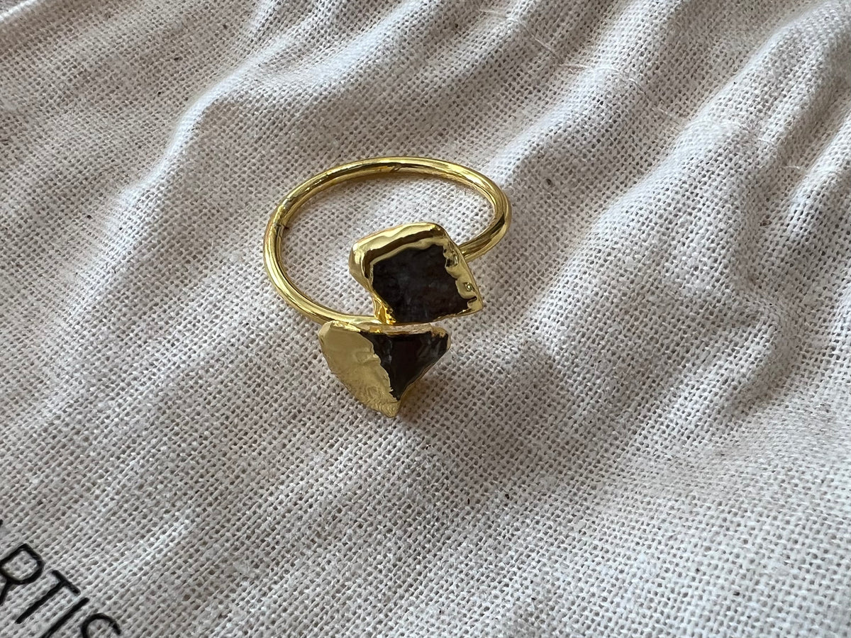 Inartisan Elsa Double Stone ring