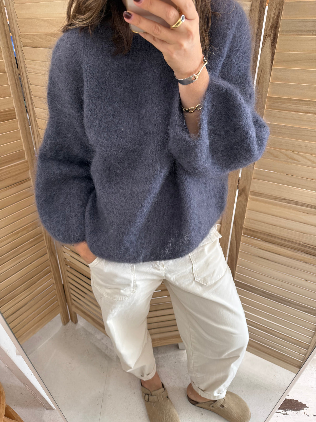 The Mohair crop sweater (WEEK JUNE 3 ARRIVAL)