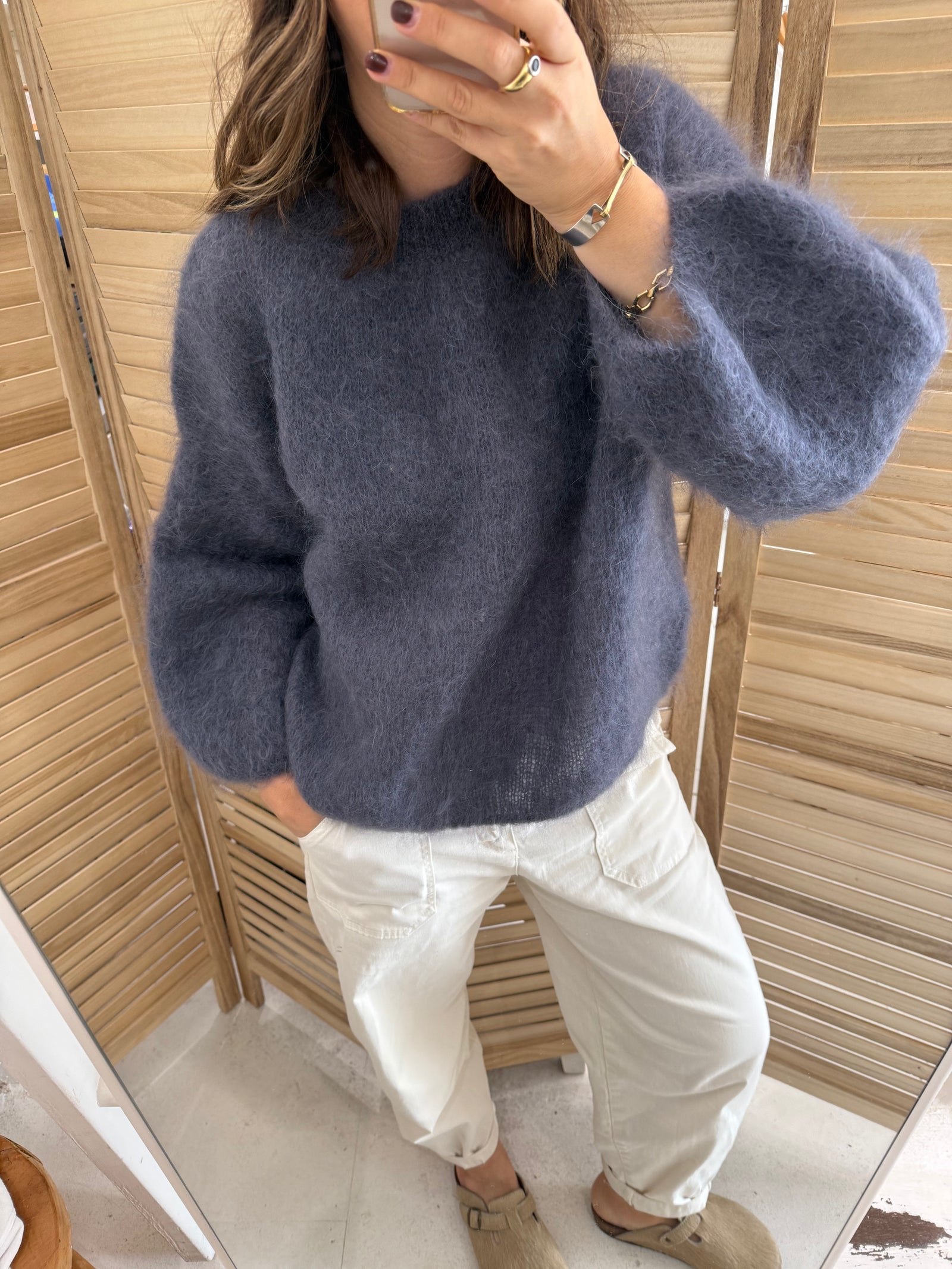 The Mohair crop sweater (WEEK JUNE 3 ARRIVAL)
