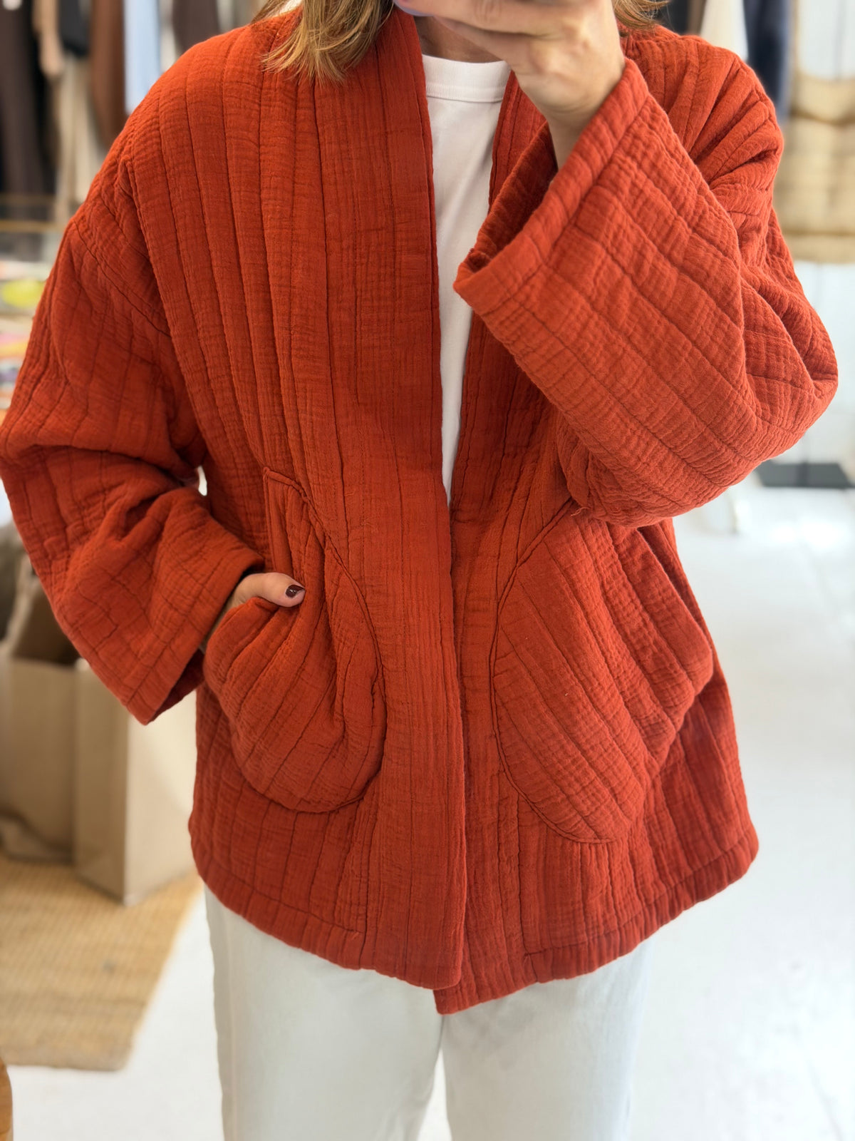 Cotton Quilted Jacket