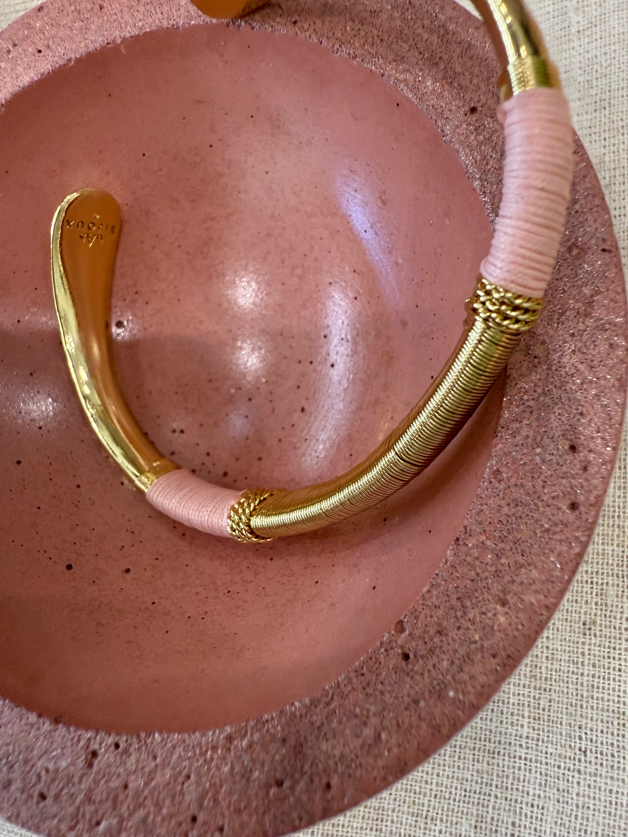 Gas Bijoux Macao cuff - pink