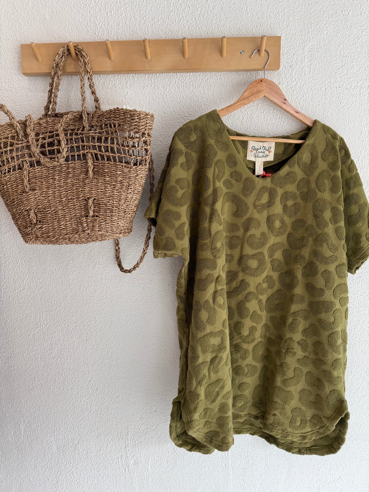 Craie Studio Beach Club Puncho - Khaki