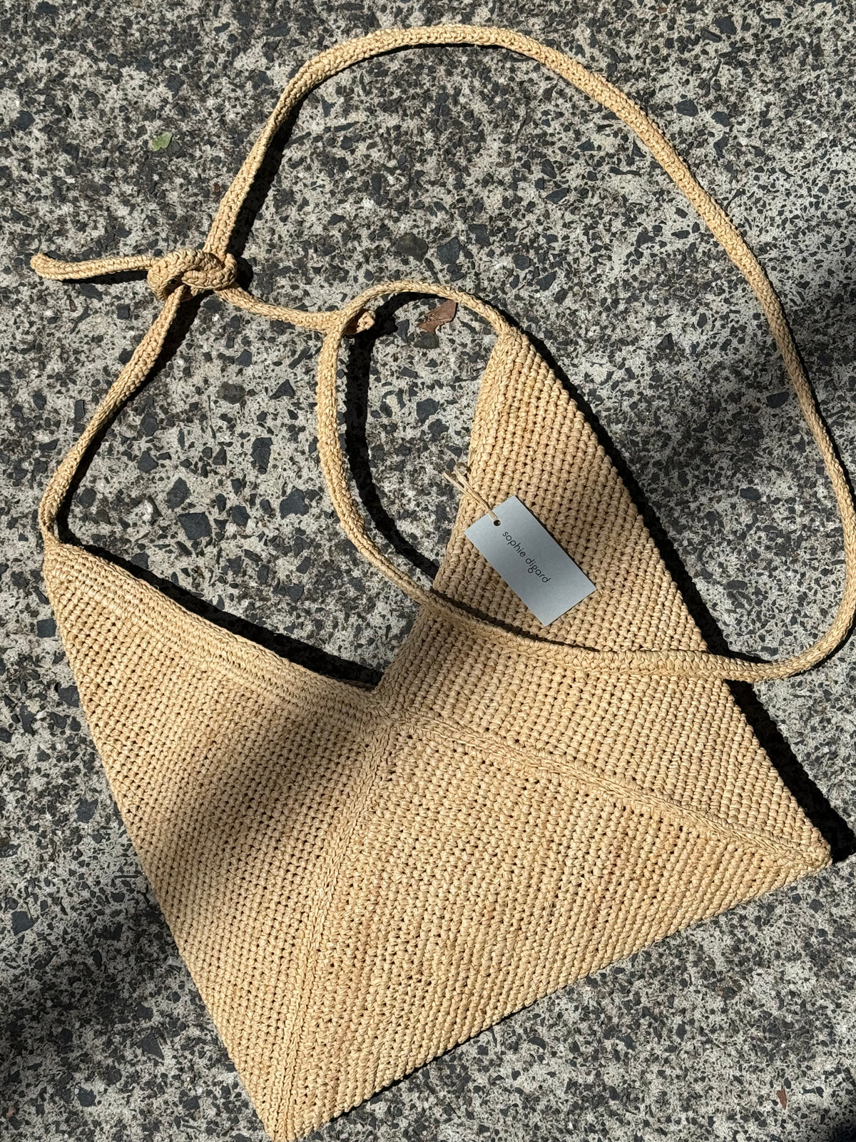 Sophie Digard Medium Raffia Bag
