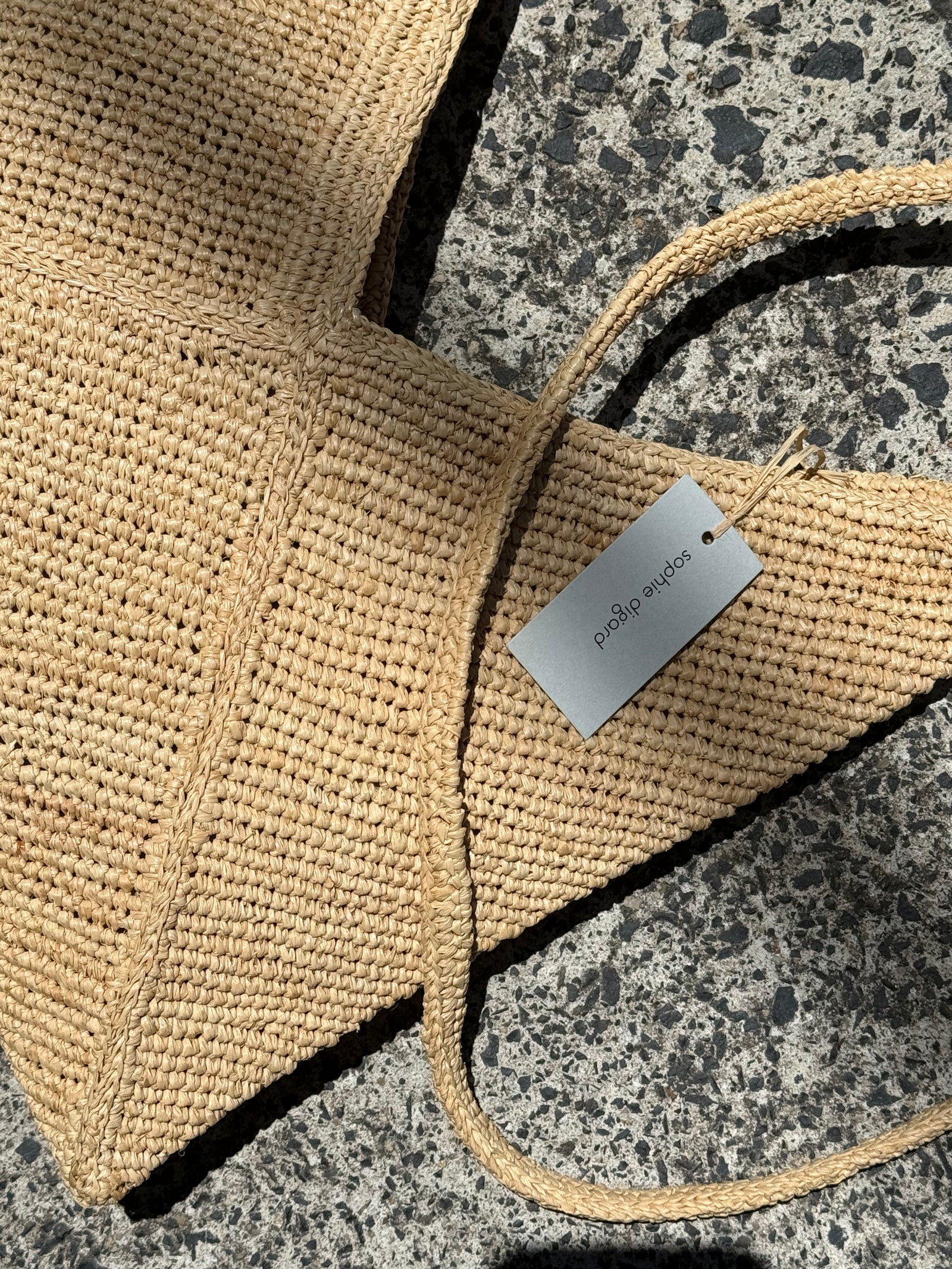 Sophie Digard Medium Raffia Bag
