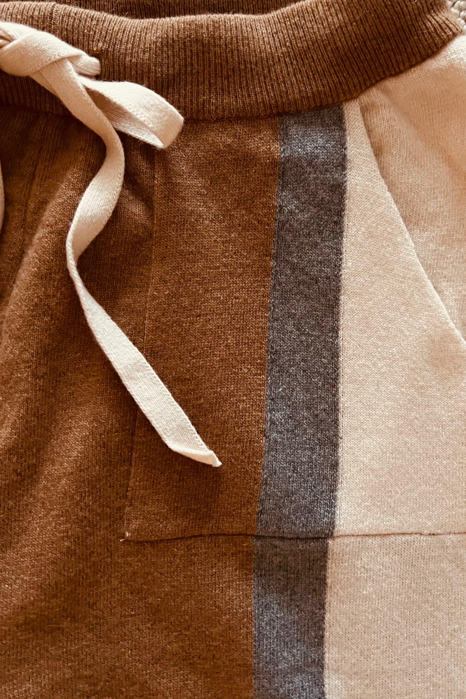 Cashmere wool track pants