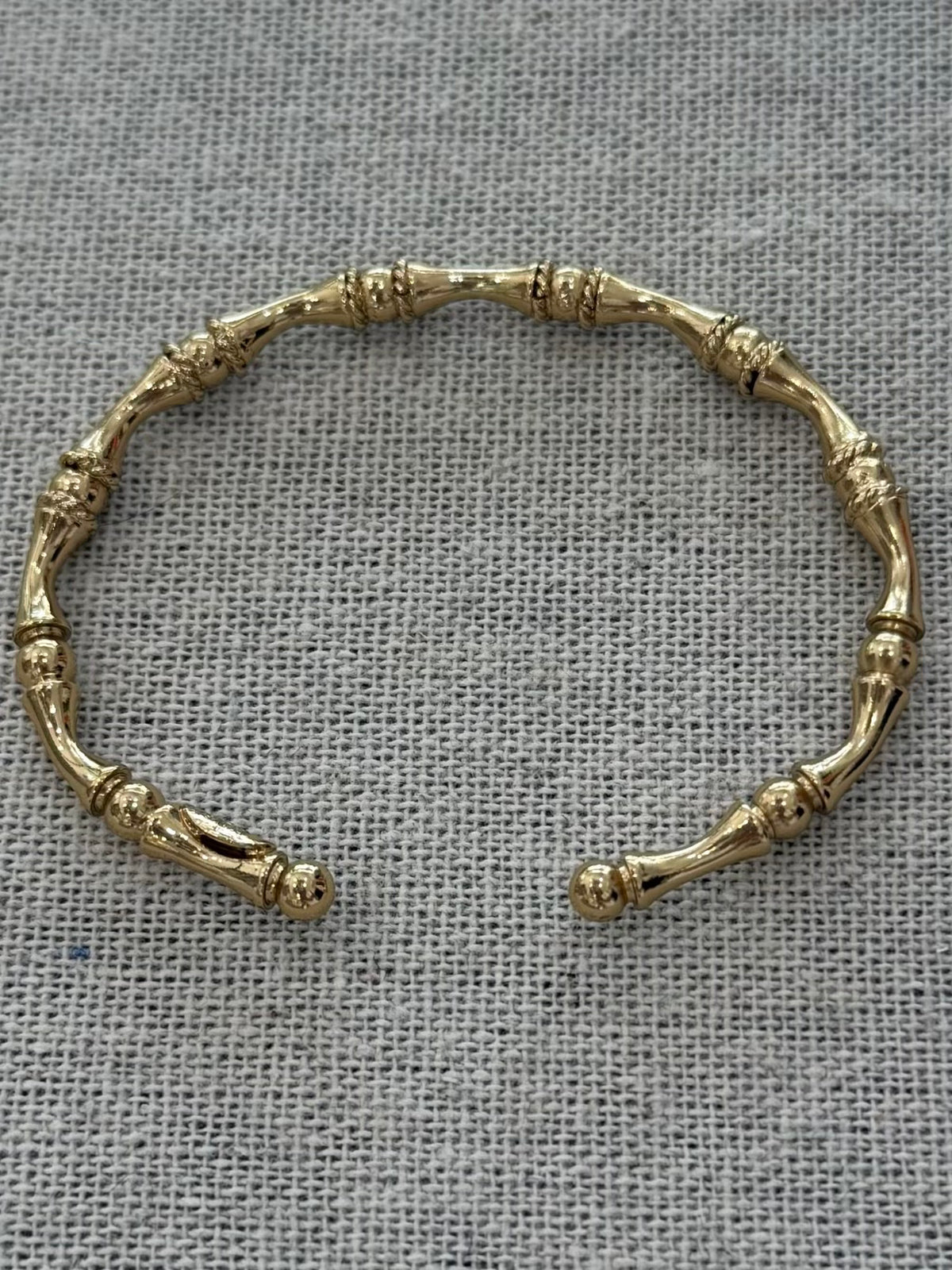 Gas Bijoux Mini Gold Bambou Bangle