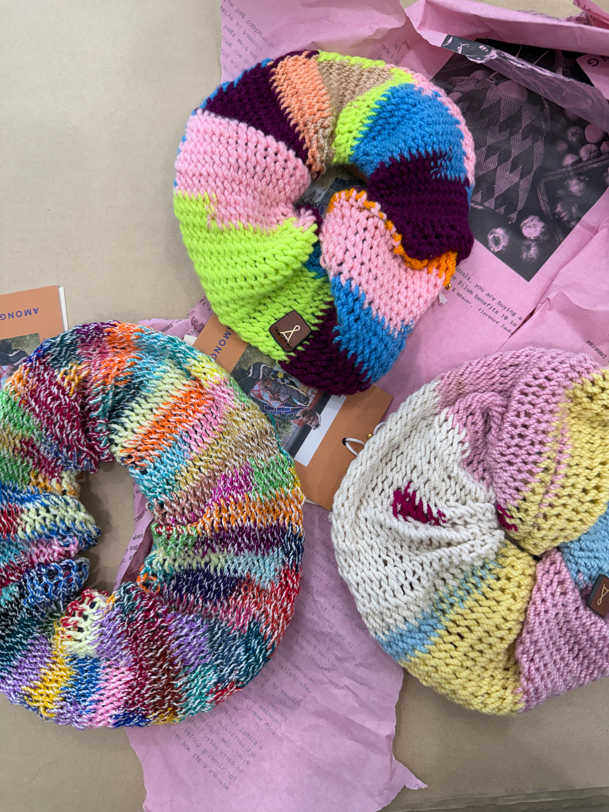 Among Equals Hair scrunchie