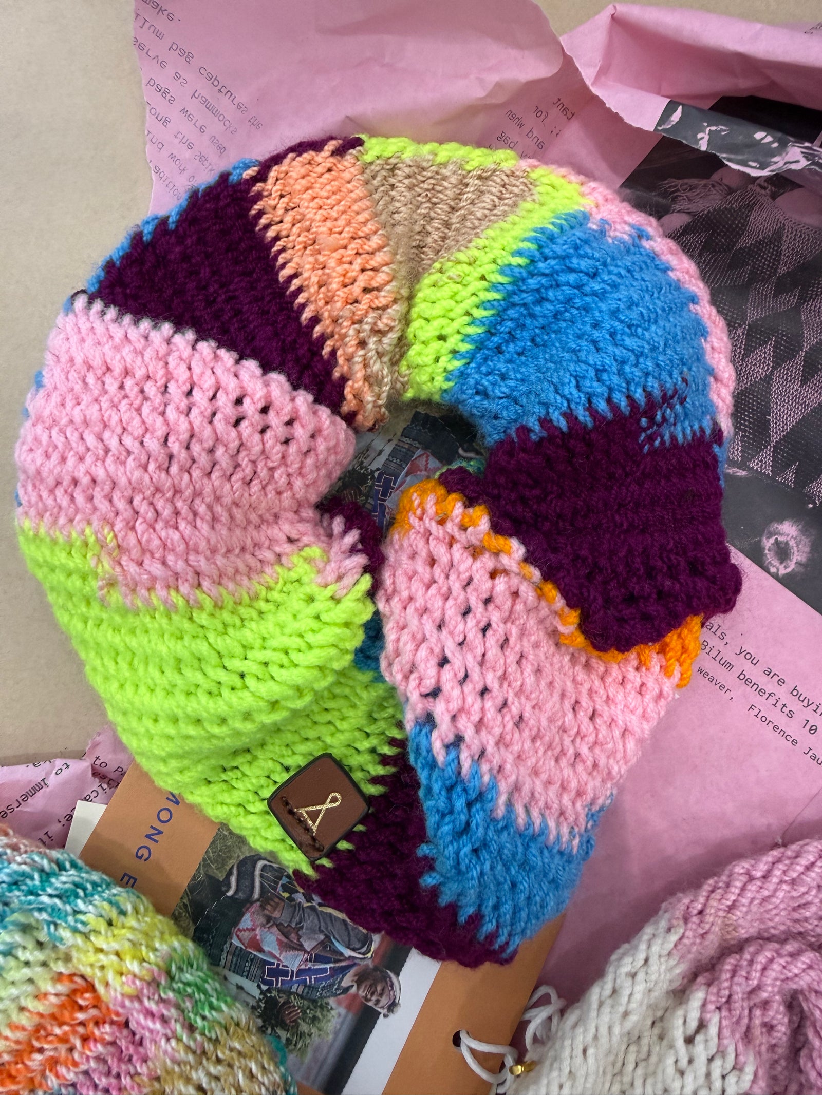 Among Equals Hair scrunchie