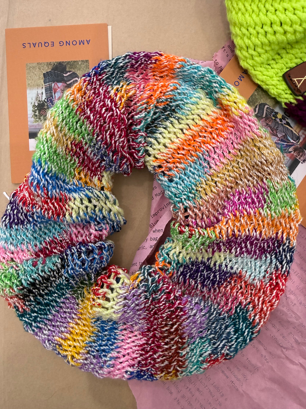 Among Equals Hair scrunchie