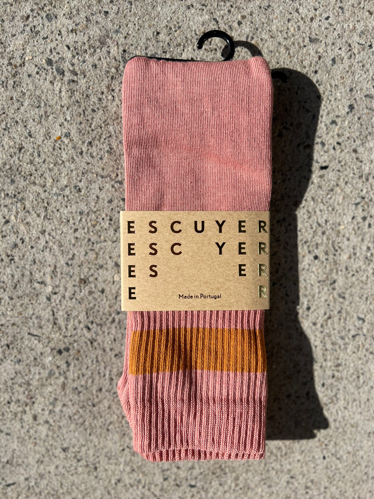 Escuyer Unisex Tube Socks Pink/Pumpkin