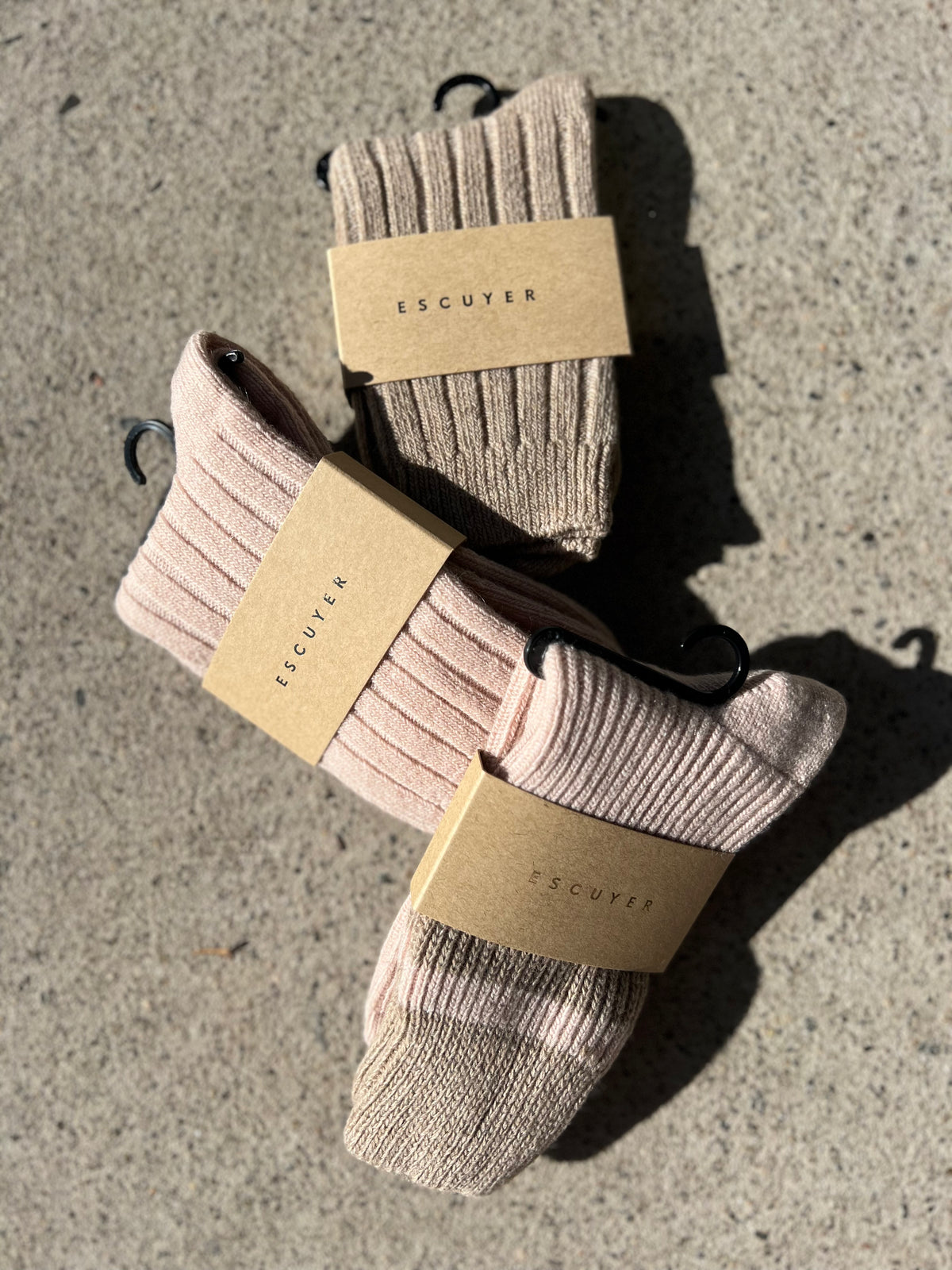 Escuyer Cashmere Womens Crew Socks