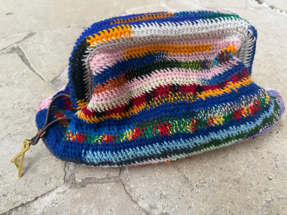 Among Equals One of a Kind Bilum Clutch- Multi