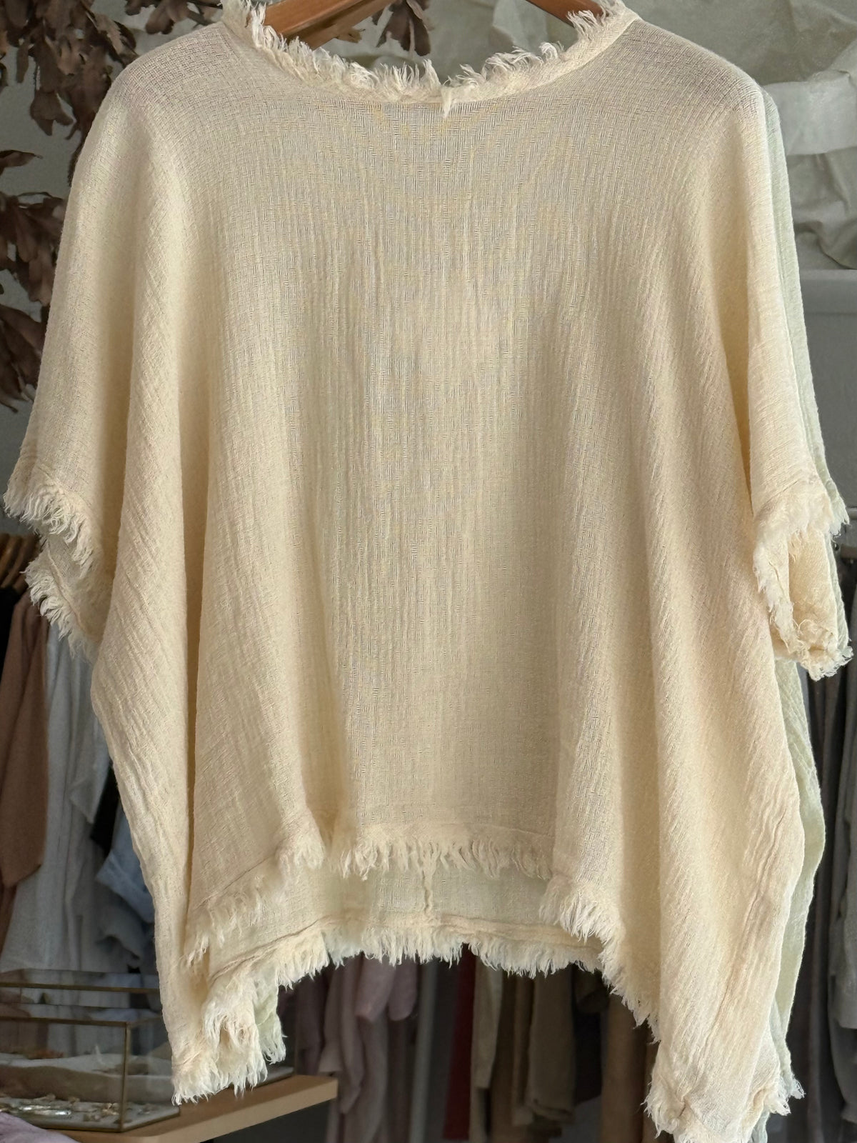 Made in Italy Rori Top - Ecru