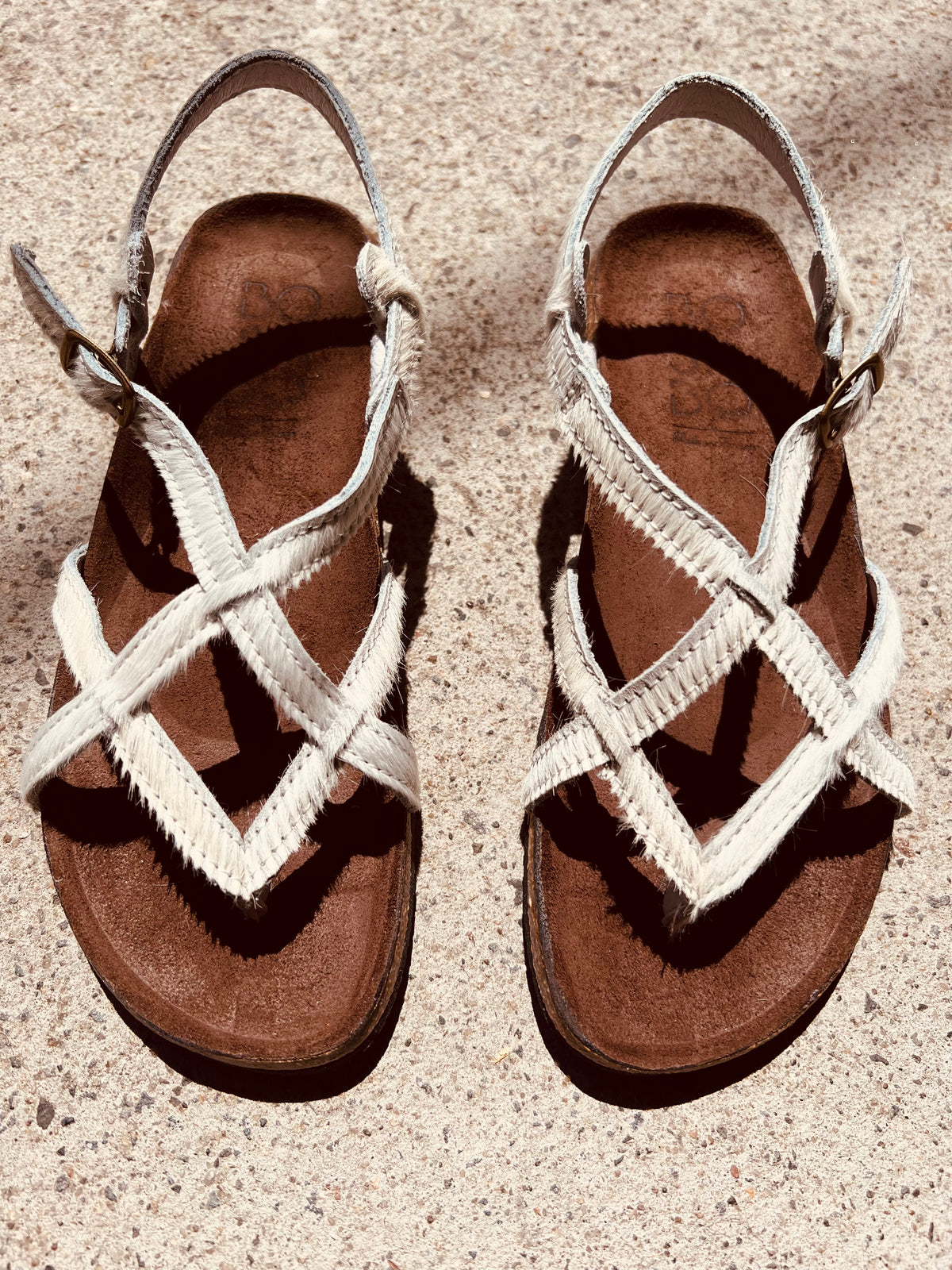 Bosabo Multi Strap Sandal - Blanc