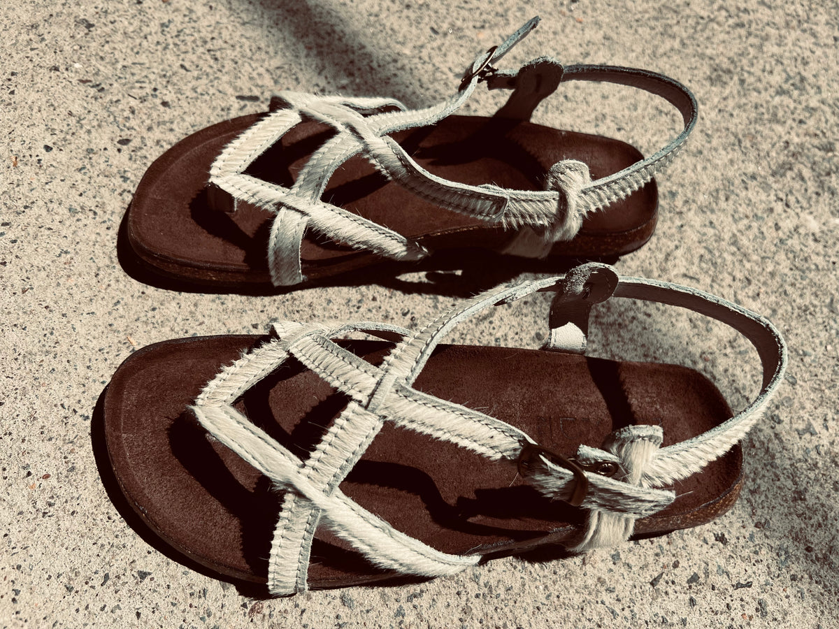 Bosabo Multi Strap Sandal - Blanc