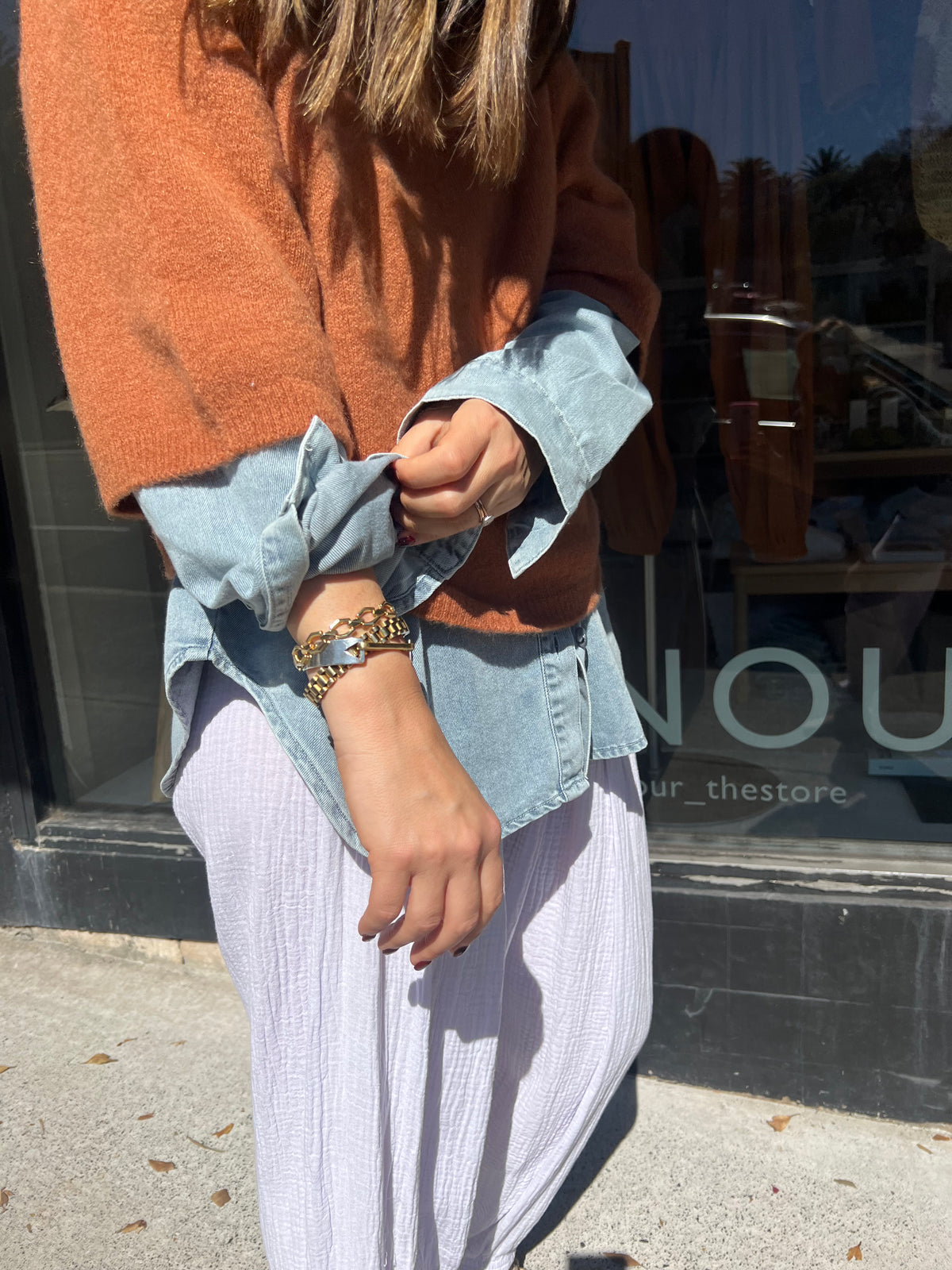 Garance Paris chambray shirt