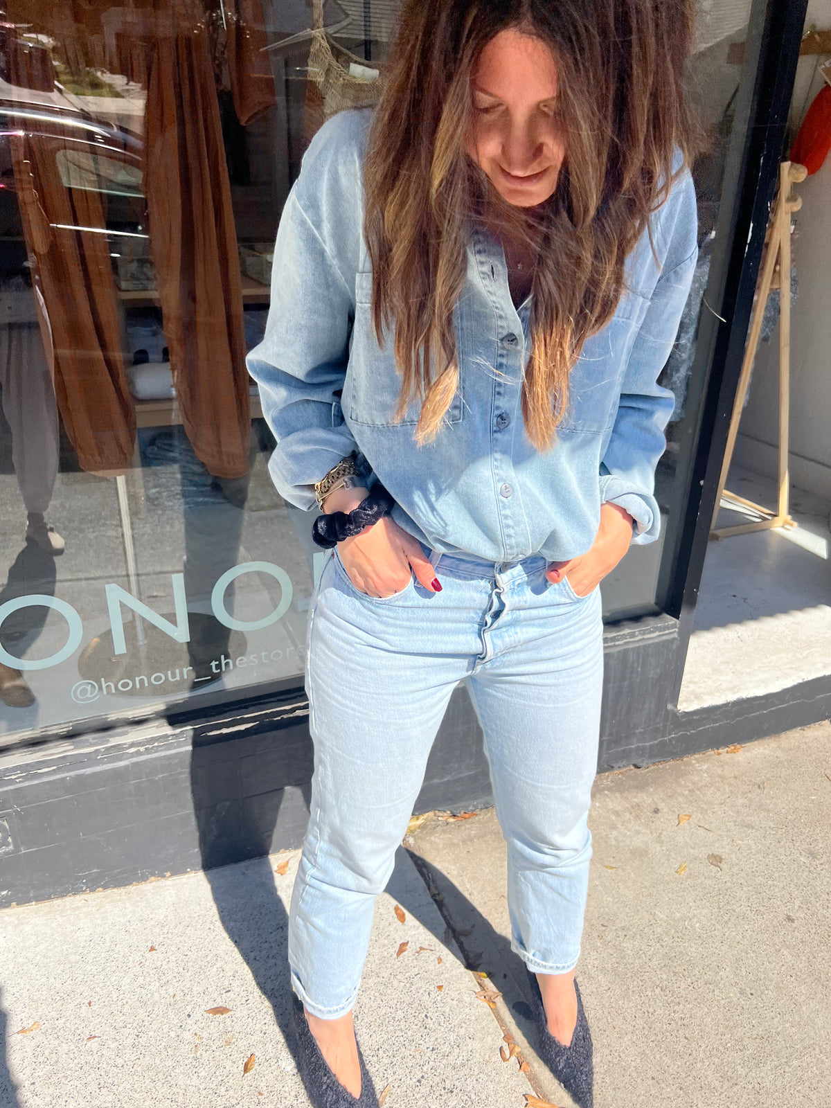Garance Paris chambray shirt