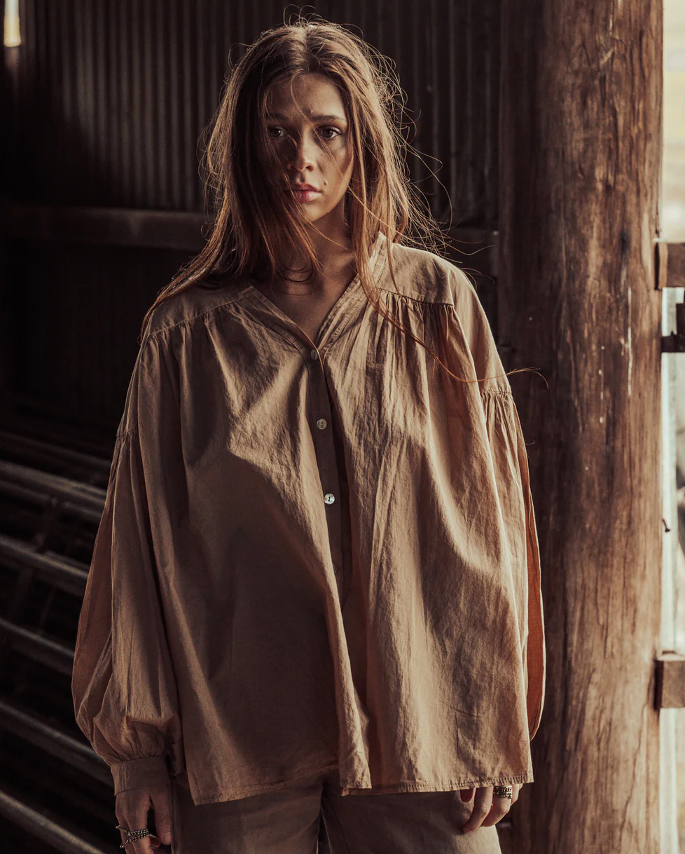 Mamapapa Bonnie Cotton Blouse