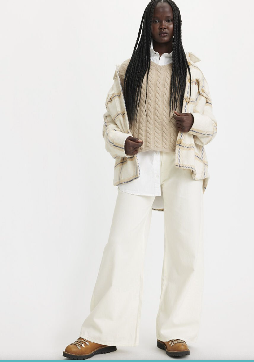 Levi&#39;s Women&#39;s Baggy Dad Wide-Leg Jeans