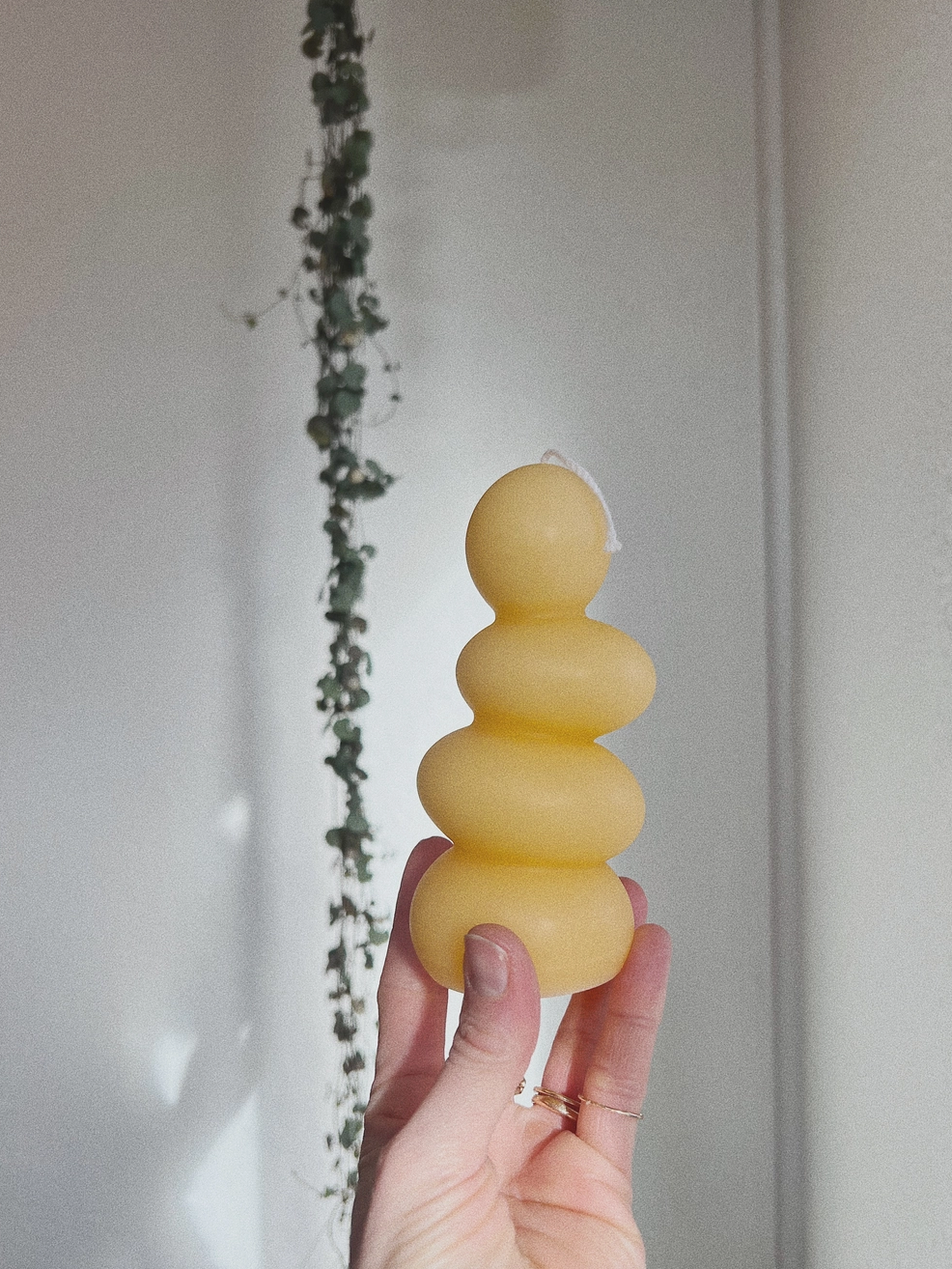 Whiskey + Wine Stacked No2 Pillar Candle