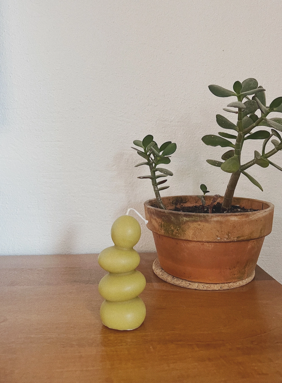 Whiskey + Wine Stacked No2 Pillar Candle