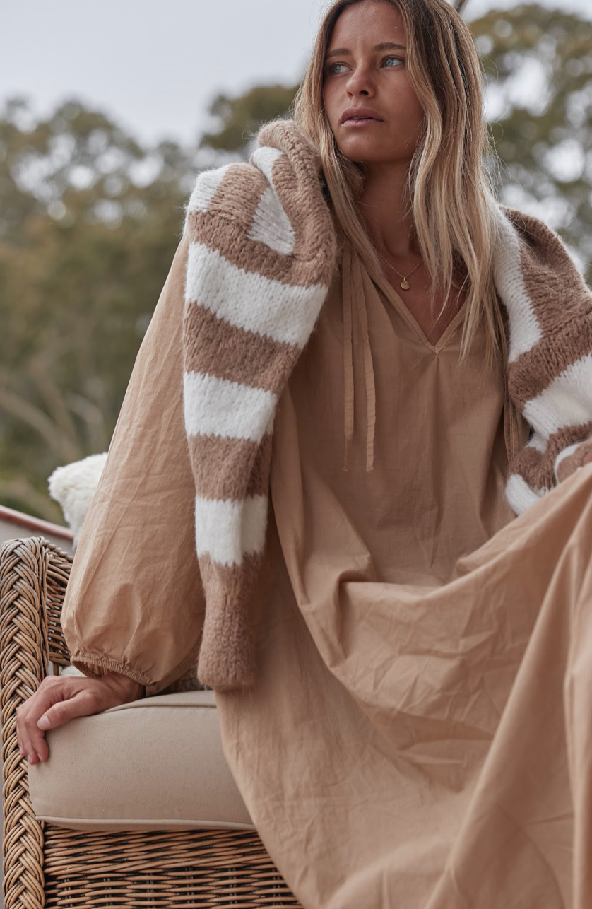 Mamapapa Butter Cotton Dress